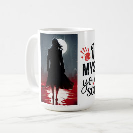 Har ett mysterium? kaffemugg