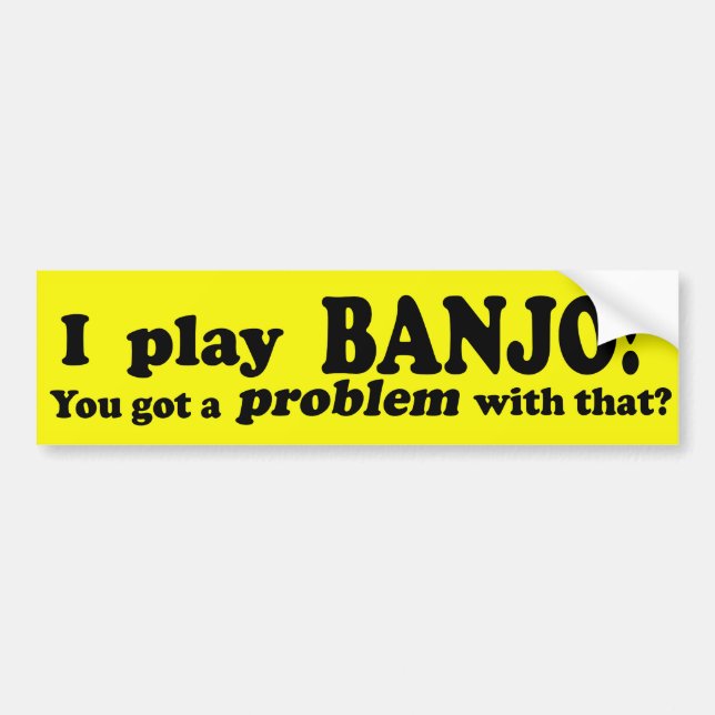 Har ett problem med den där bananen bildekal (Framsidan)