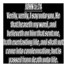 Har Evigt Liv John 5 24 KJV