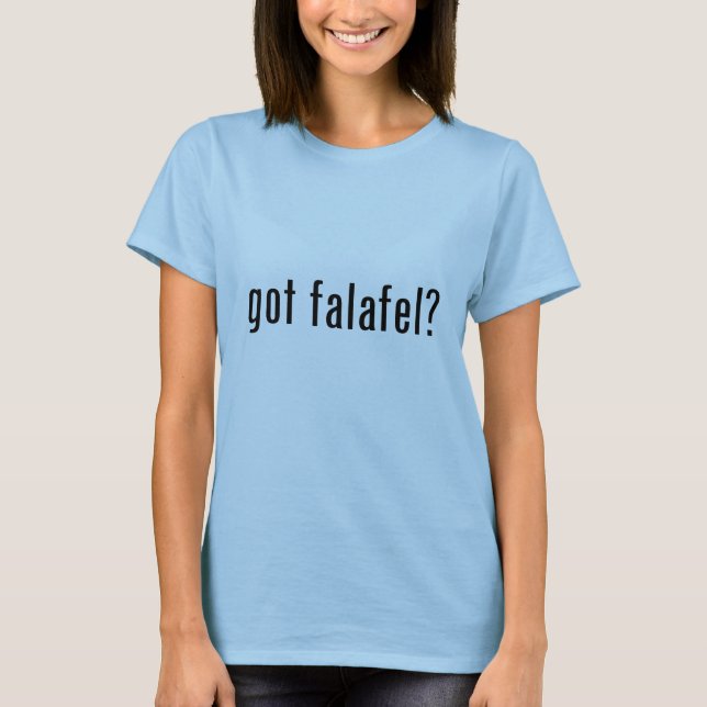 har falafel? tee (Framsida)