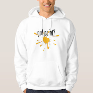 har färg? (Paintball) Hoodie