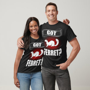 Har Ferret Animal Djurälskares Gift T Shirt