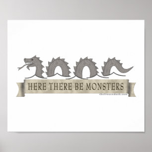Här finns det monster poster