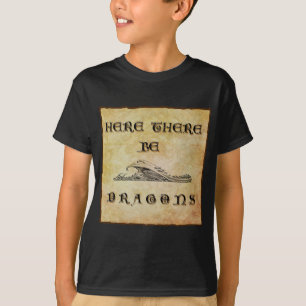 Här finns drakar t shirt