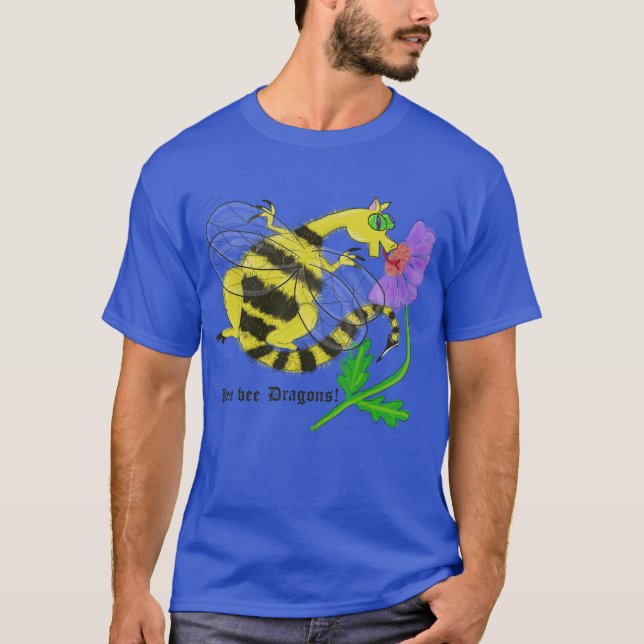Här finns drakar! T-shirt (Framsida)