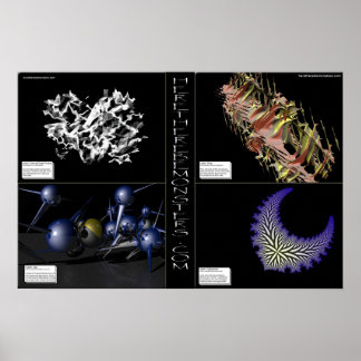 Här finns monstren 4 förpackningar poster