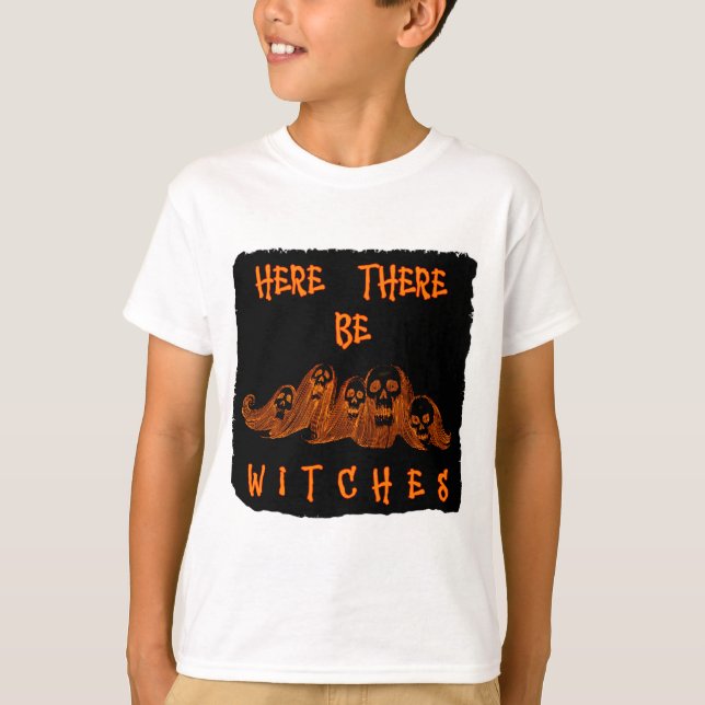 Här finns Witches Kids T-Shirt (Framsida)
