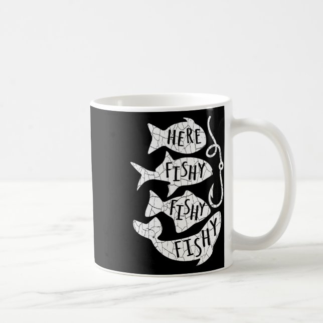 Här fiskas fiskynglgåva till Älskare Pappa Kaffemugg (Höger)