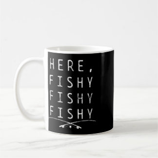 Här Fiske Fiskare Kaffemugg