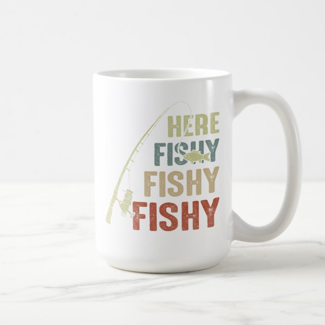 Här Fiskig Fiskig Fiskig Mugg (Höger)
