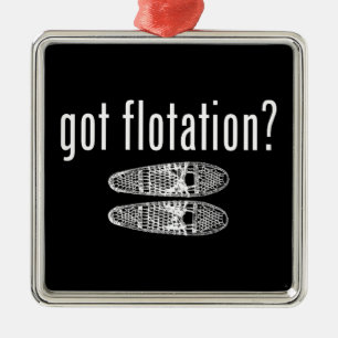 Har Flotation Snowskor Julgransprydnad Metall