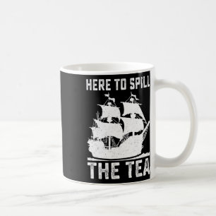 Här för att spill tean den 4 juli: kaffemugg
