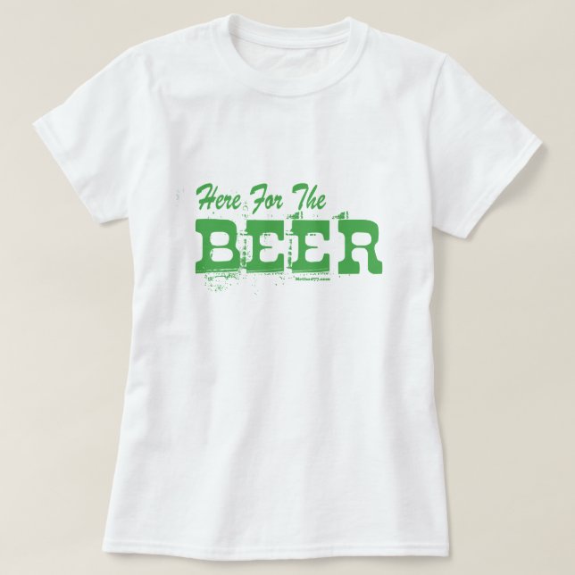 Här för Beer-Grönten T-shirt (Design framsida)