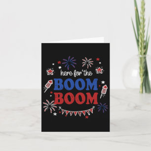 Här för Boom Boom Boom 4:e juli Fireworks Index Kort