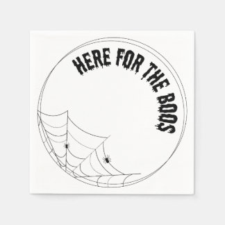 Här för boos lyxnapkin - halloween pappersservett