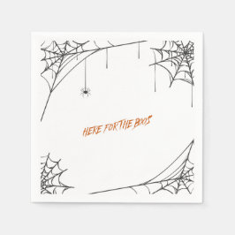 här för boos orange napkin pappersservett