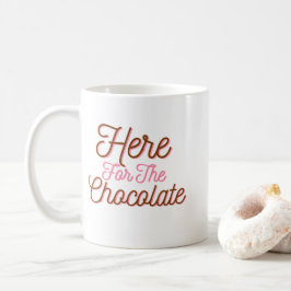 Här för chokladen kaffemugg