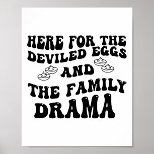 Här för de skadade äggen och familjedrama poster