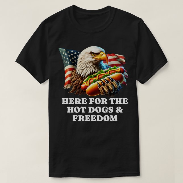 Här för Hetten Hundar Freedom T Shirt (Design framsida)