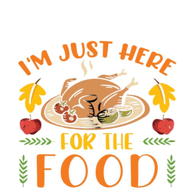 Här för maten t shirt (Food lovers)