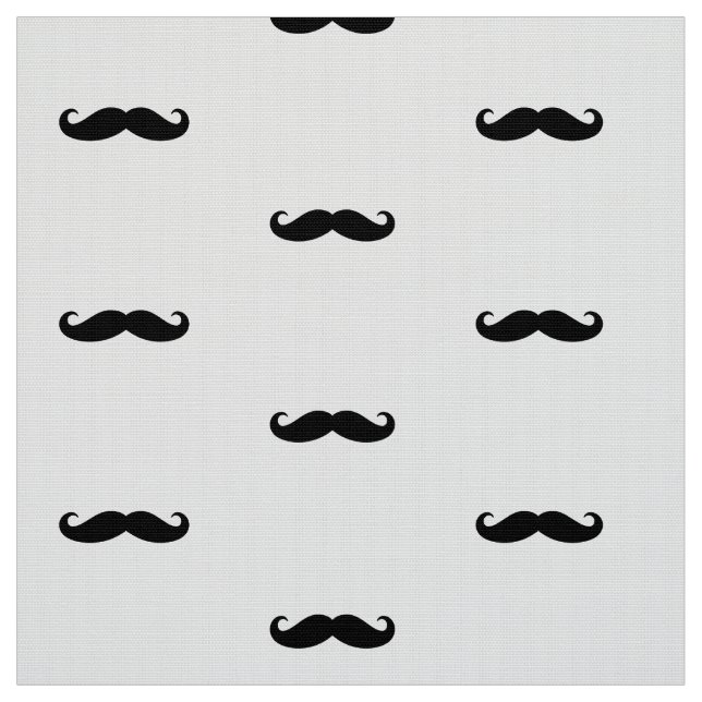 Hår för Moustache för svart klassikermustasch Tyg (Provkarta)