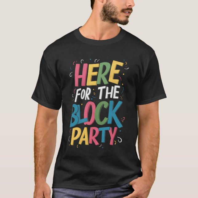 Här för området kring Blocket Party vid Färg vid F T Shirt (Framsida)