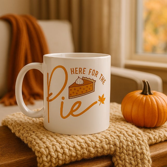 "HÄR FÖR PAJ" KAFFEMUGG (Skapare uppladdad)