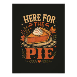 Här för pajen Pumpapaj Thanksgiving Fototryck