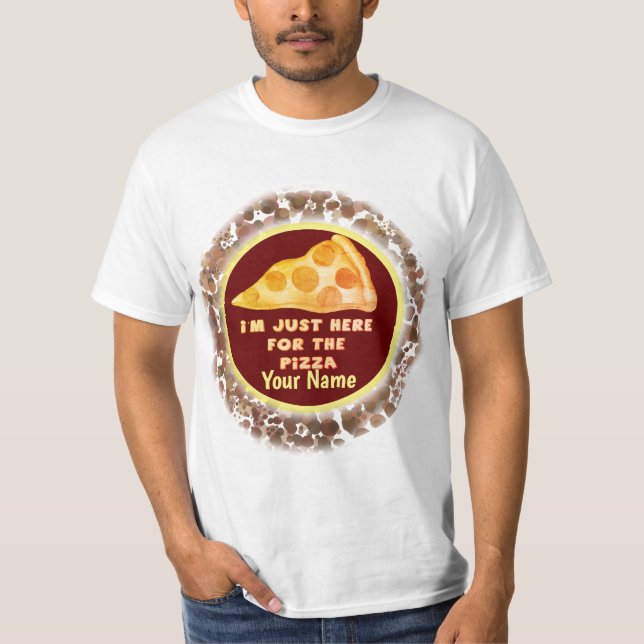 Här för Pizza t-shirt (Framsida)