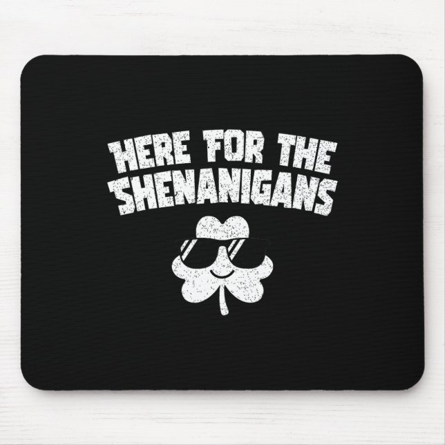 Här för Shenanigans Funny St patricks day Manar Wo Musmatta (Framsidan)