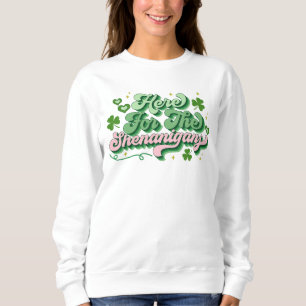 Här för St patrick's day Shenanigans T Shirt
