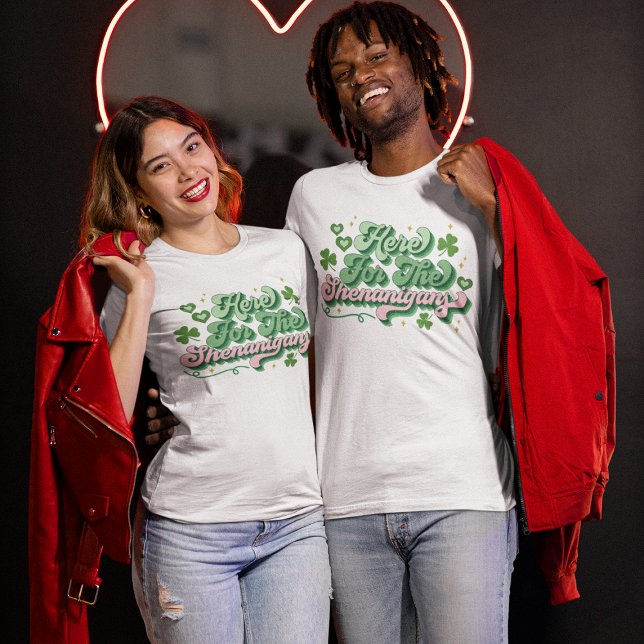 Här för St patrick's day Shenanigans T Shirt (Skapare uppladdad)