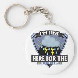Här för stormen nyckelring