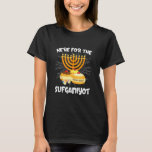 Här för Sufganiyot Funny Chanukah Hanukkah Je T Shirt<br><div class="desc">Här till Sufganiyot Funny Chanukah Hanukkah judisk.</div>