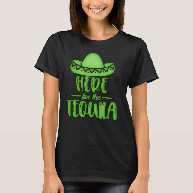 Här för Tequila Lime Neon-Grönten Fiesta T Shirt (Framsida)