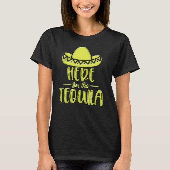 Här för Tequila Lime Neon-Gulten Fiesta T Shirt (Framsida)