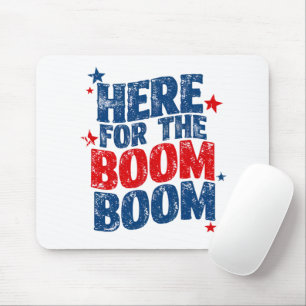 Här för The Boom 4 juli Patriotisk Musmatta