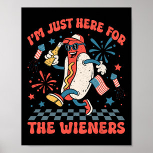 Här för Wiener 4:e juli Patriotic Manar Wom Poster