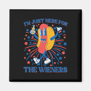 Här för Wieners Hett Hund, den 4 juli. Magnet