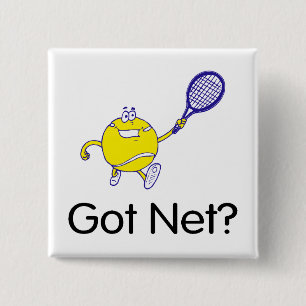 Har förtjänar? Tennis Knapp