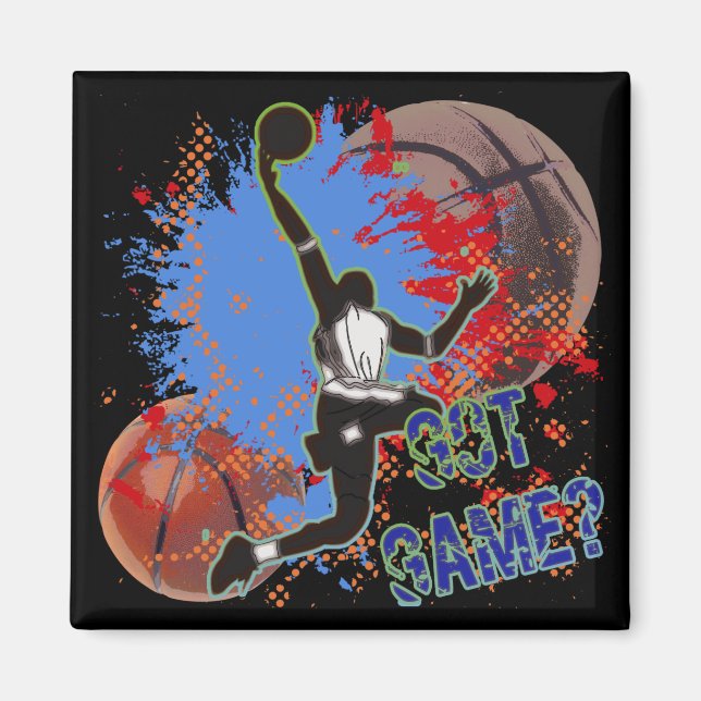 HAR GAME - BASKETBALL MAGNET (Framsidan)