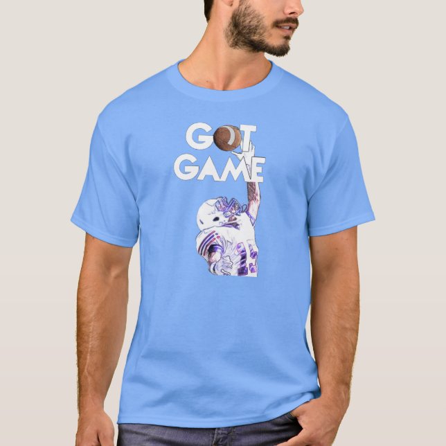 Har Game Football T-Shirt (Framsida)