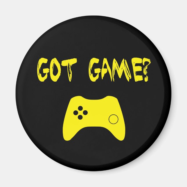Har Game? Funny Gamer Magnet (Framsidan)