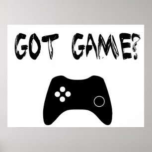 Har Game? Funny Gamer Poster