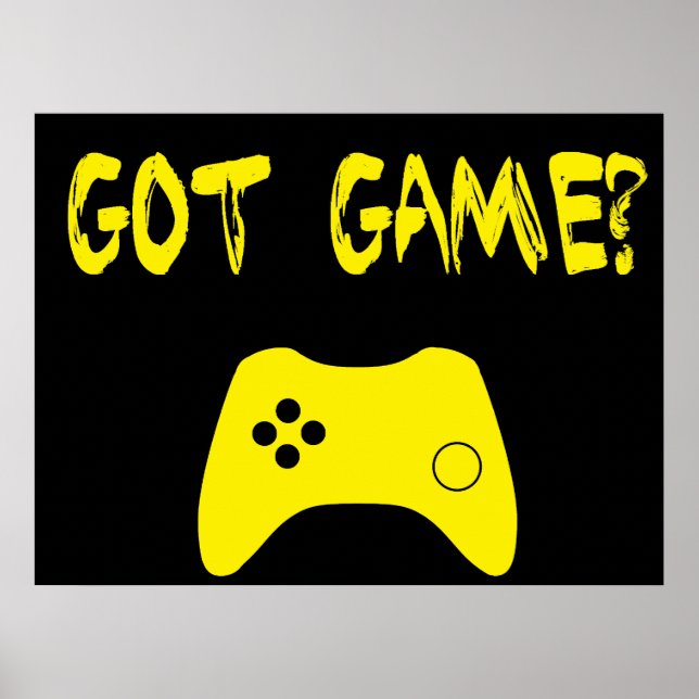 Har Game? Funny Gamer Poster (Framsidan)