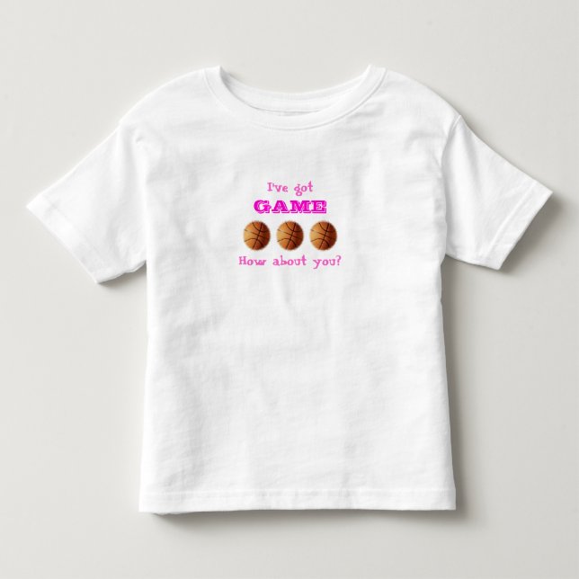 Har Game Girls Basketball T-Shirt (Framsida)