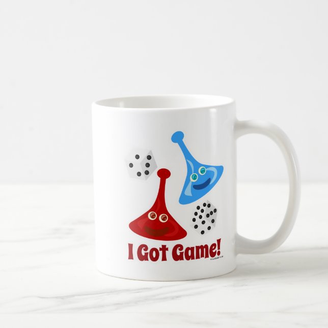 Har Game Roligt Boardgamers Tabletop Saming Kaffemugg (Höger)