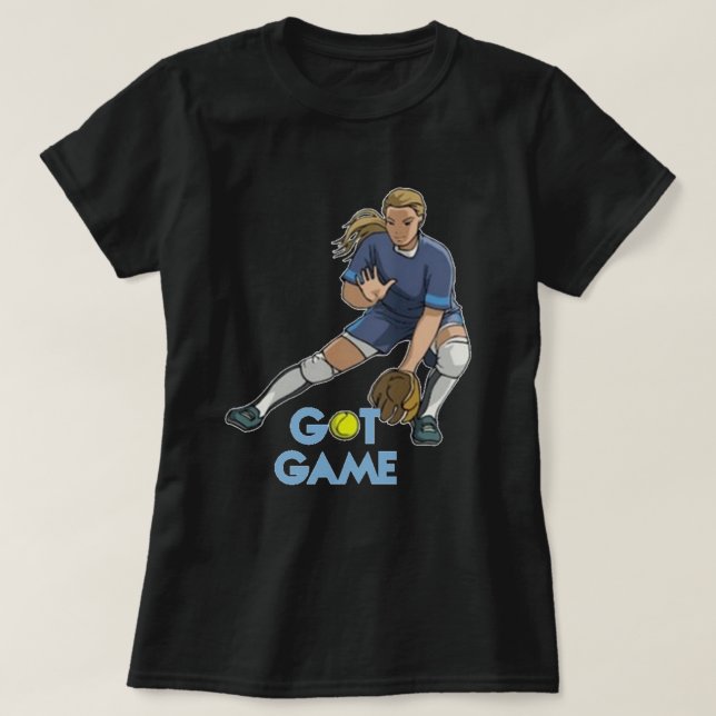 Har Game Softball Shirt Tröja (Design framsida)