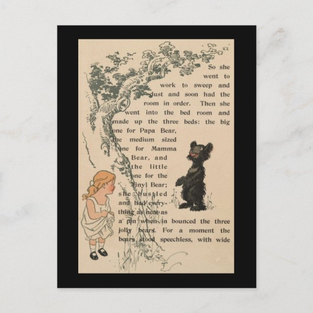 Har gått till jobbet vykort (Framsida)