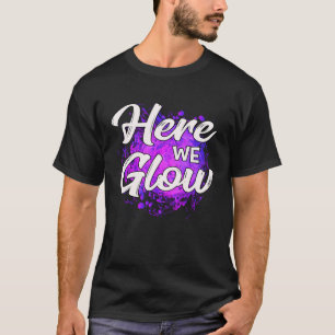 Här ger vi 80-talet 90-tal Färg Splatter Retro Par T Shirt